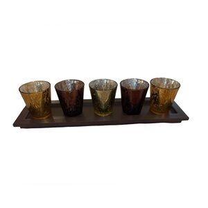 Candle Tea light Holder Runner Accent Decor